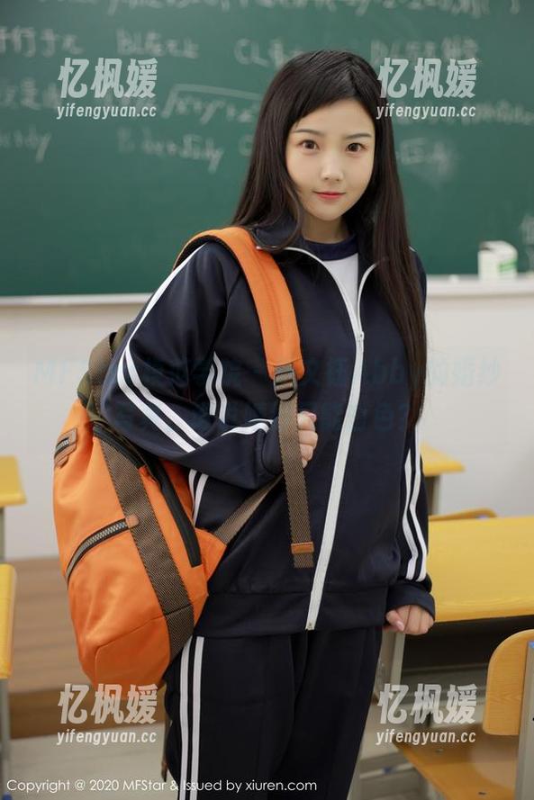 MFStar模范学院 - 蔡文钰Abby的婚纱写真，谁说婚纱只能白色？