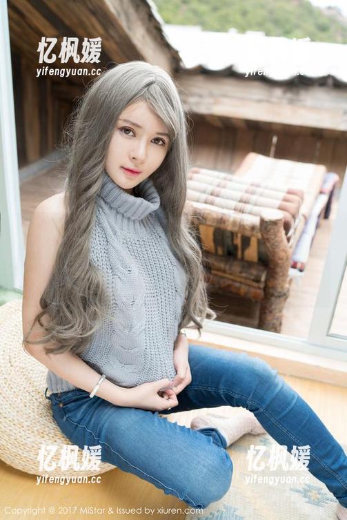MiStar魅妍社 - 高清原图总是有种神奇的魔力，尤其是当萌奈子穿上花嫁礼服时，呜呜，我也想变成美丽的新娘