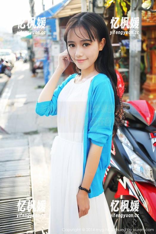 MyGirl美媛馆 - 唐琪儿学妹的高清套图，感觉她每个角度都在回眸。