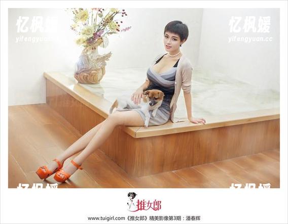 TuiGirl推女郎 - 一裙百变——梁棋棋的白裙福利图集引发关注！