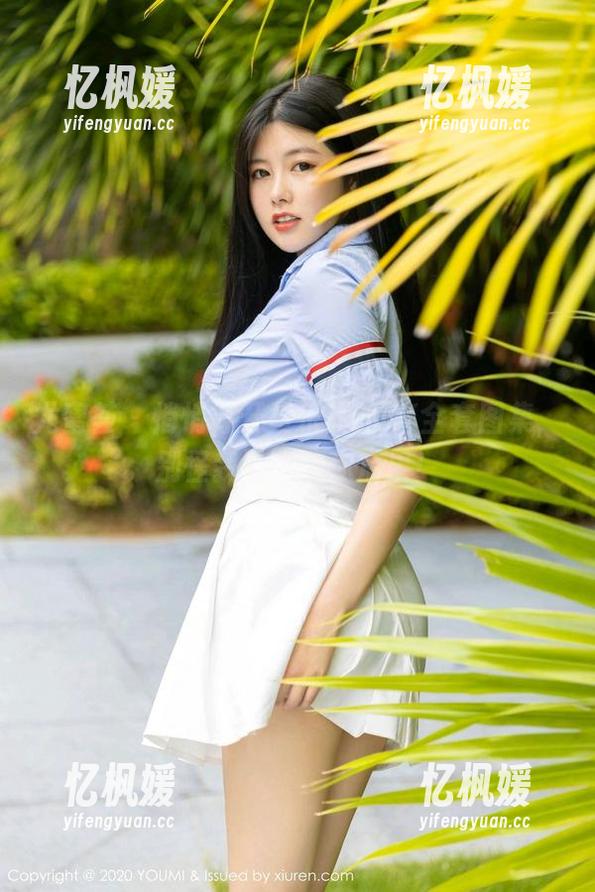尤蜜荟 - 悄悄打开黄乐然的JK全套图集，别怪我没提醒你后果！